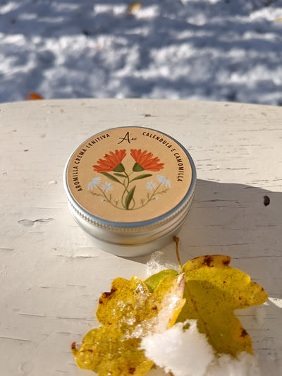 Crema Lenitiva Calendula e Camomilla - 25g - Da Agricoltura Etica -