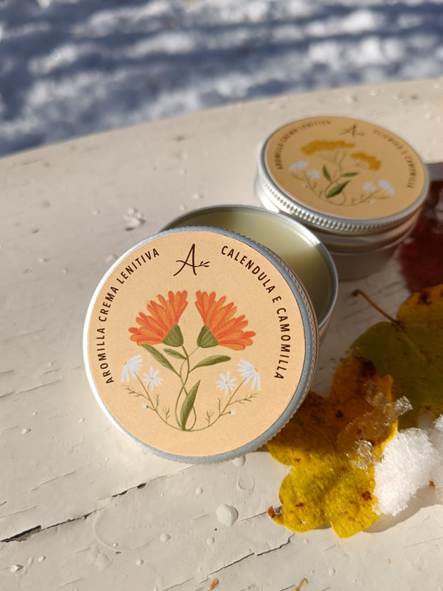 Crema Lenitiva Calendula e Camomilla - 25g - Da Agricoltura Etica -