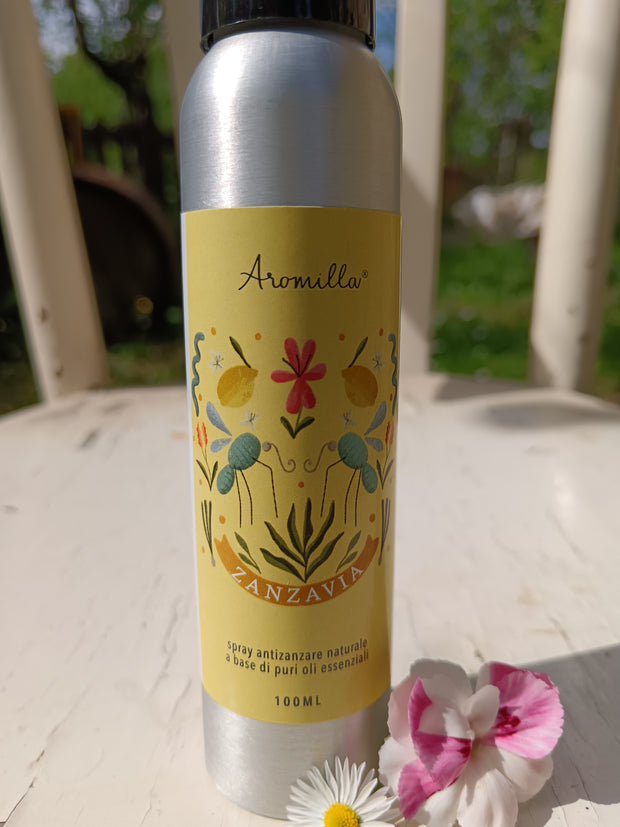 ZANZAVIA - spray anti zanzare pre e post puntura - 100 ml
