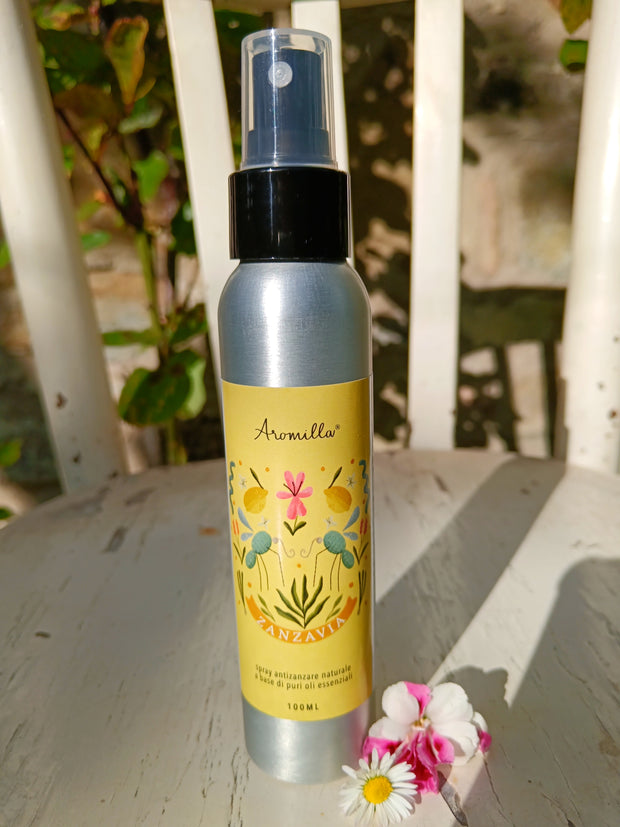 ZANZAVIA - spray anti zanzare pre e post puntura - 100 ml